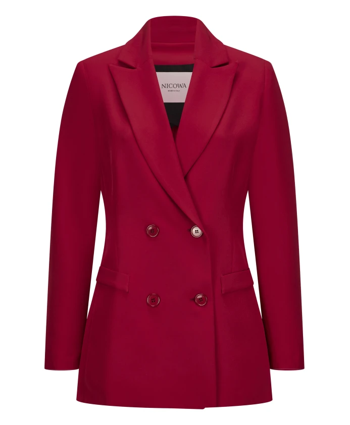 Классический пиджак оверсайз в стиле Корнова Nicowa, красный
Классический пиджак оверсайз в стиле Корнова Nicowa, красный