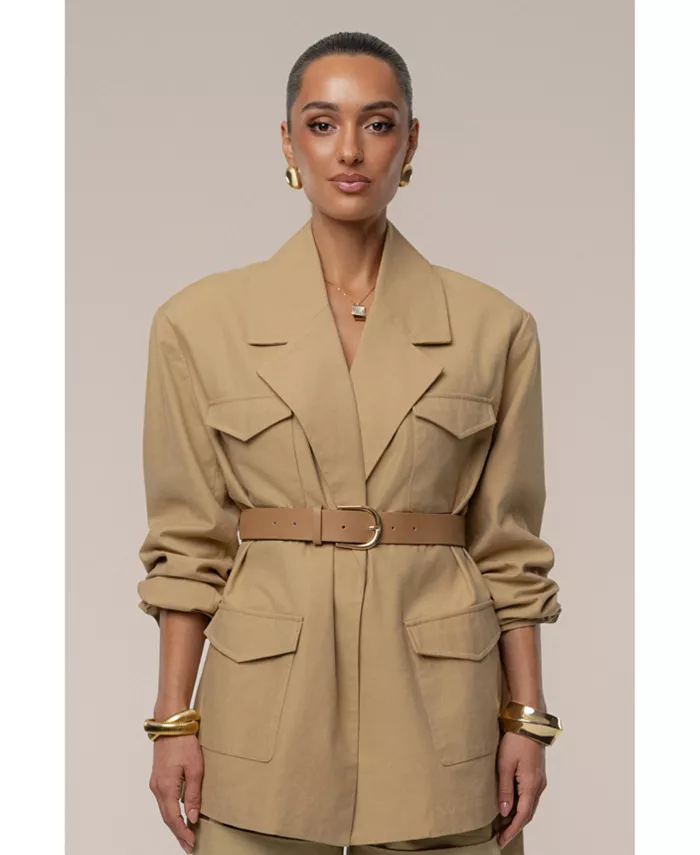 Женский блейзер точного кроя Jluxlabel, загар/бежевый
Женский блейзер точного кроя Jluxlabel, загар/бежевый