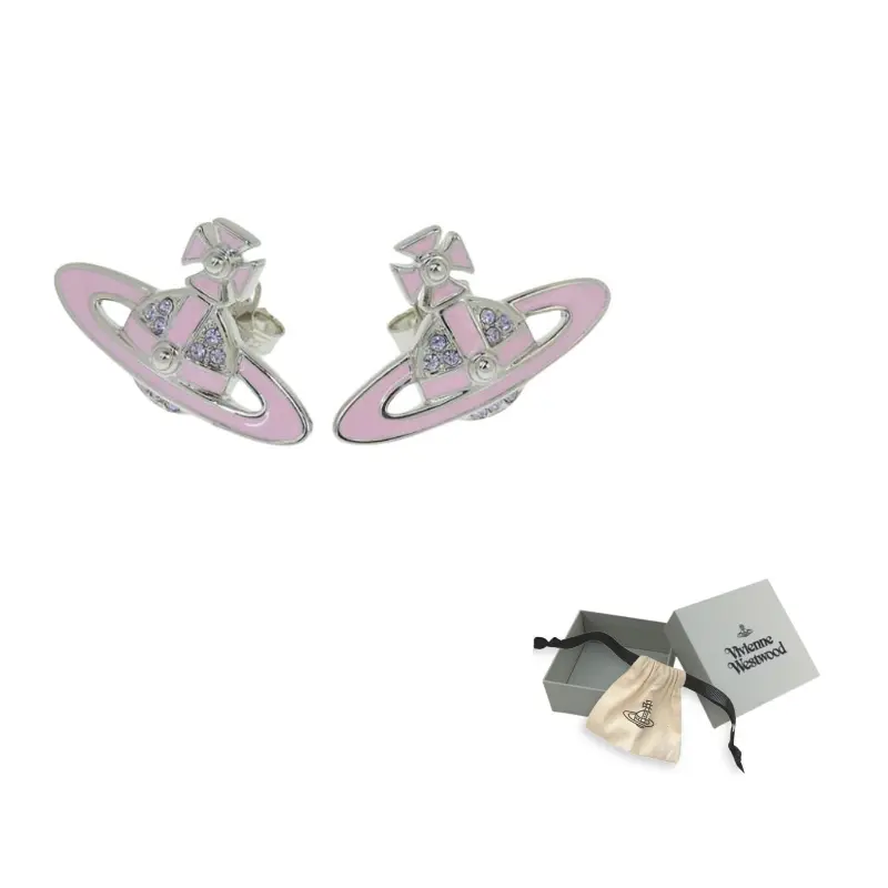 Vivienne Westwood Латунные, эмалевые серьги Women's Pink
Vivienne Westwood Латунные, эмалевые серьги Women's Pink