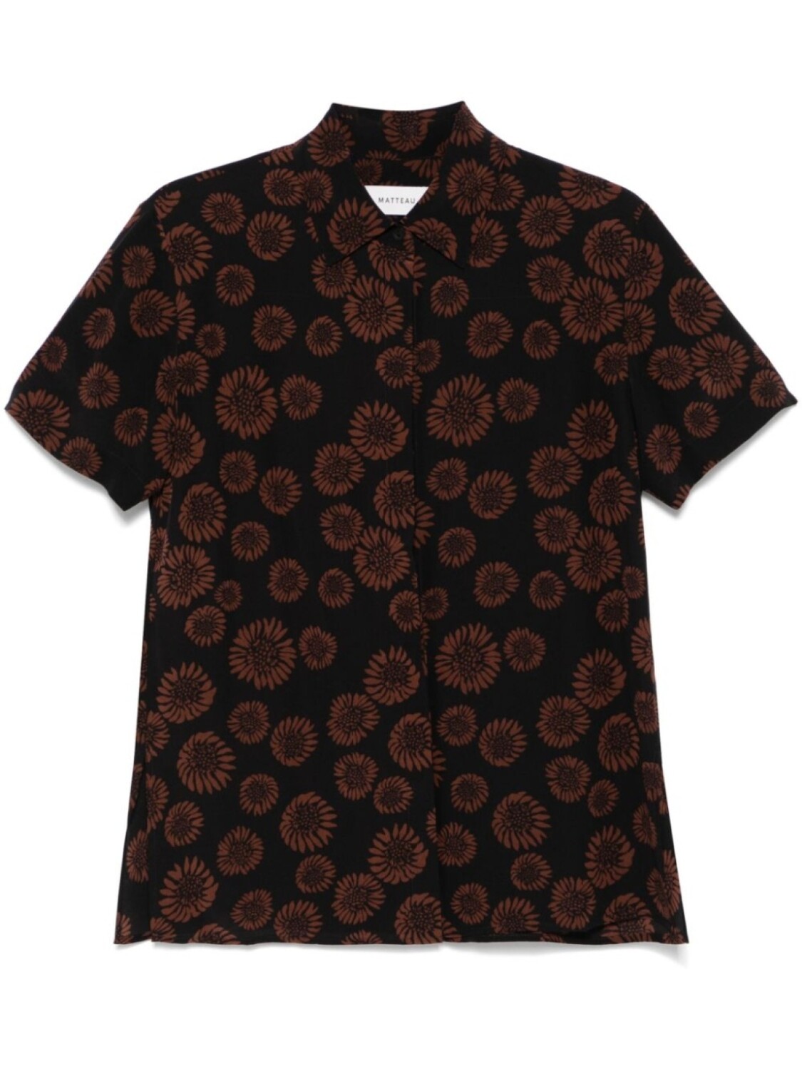 Рубашка с короткими рукавами Matteau, черный
Рубашка с короткими рукавами Matteau, черный