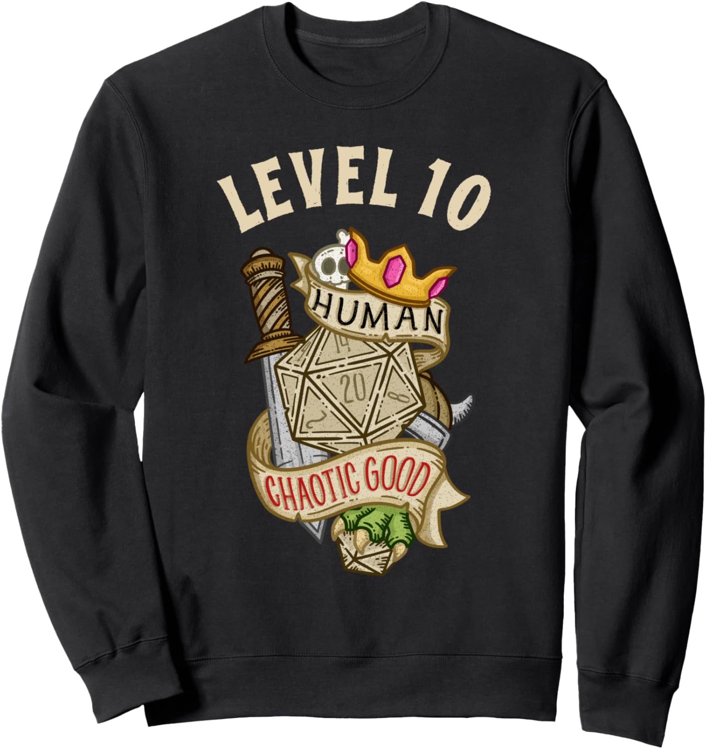 Толстовка для мальчика/девочки, 10-го уровня, человек, хаотично-добрый, для ролевых игр Rpg Gamer Quest Gear, черный
Толстовка для мальчика/девочки, 10-го уровня, человек, хаотично-добрый, для ролевых игр Rpg Gamer Quest Gear, черный