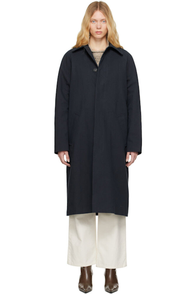 Синее пальто-тренч Mac Eduoard A.P.C.
Синее пальто-тренч Mac Eduoard A.P.C.