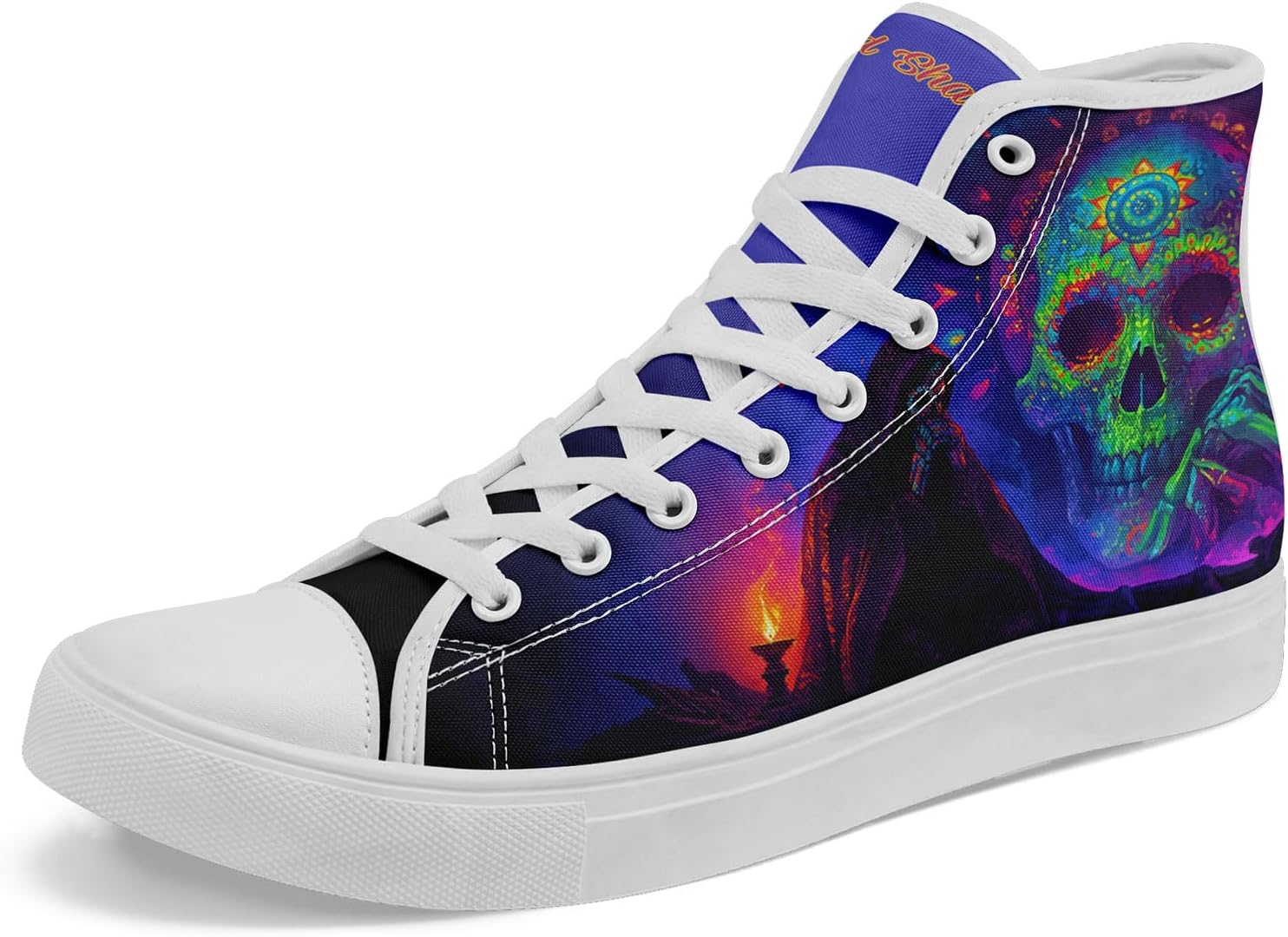 Высокие кеды с черепом из холста для мужчин и женщин, панк-готический стиль, модные унисекс, стильные повседневные обувь с плоской подошвой Awsole, белый/черный/синий/зеленый/фиолетовый
Высокие кеды с черепом из холста для мужчин и женщин, панк-готический стиль, модные унисекс, стильные повседневные обувь с плоской подошвой Awsole, белый/черный/синий/зеленый/фиолетовый