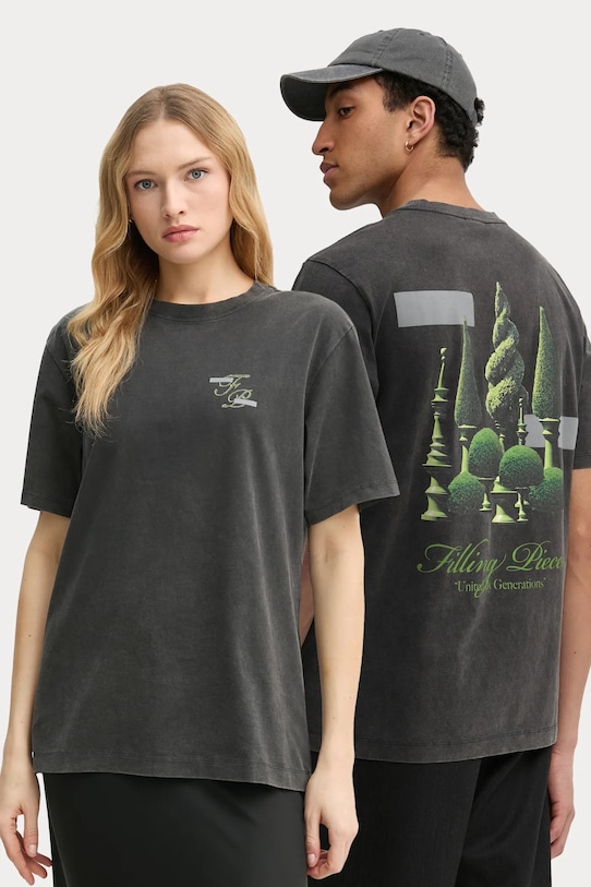 Хлопковая футболка Filling Pieces, серый
Хлопковая футболка Filling Pieces, серый