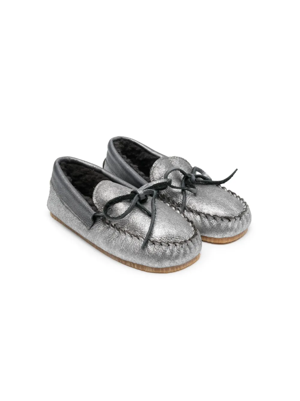 Мокасины с эффектом металлик Pèpè, серый
Мокасины с эффектом металлик Pèpè, серый