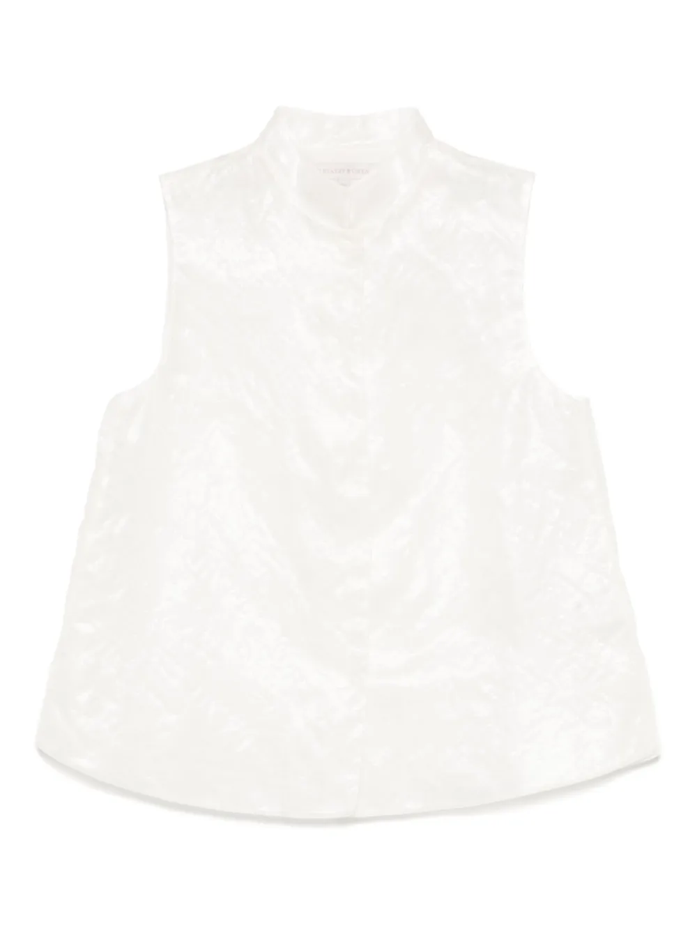 Жаккардовый жилет с воротником-стойкой SHIATZY CHEN, белый
Жаккардовый жилет с воротником-стойкой SHIATZY CHEN, белый