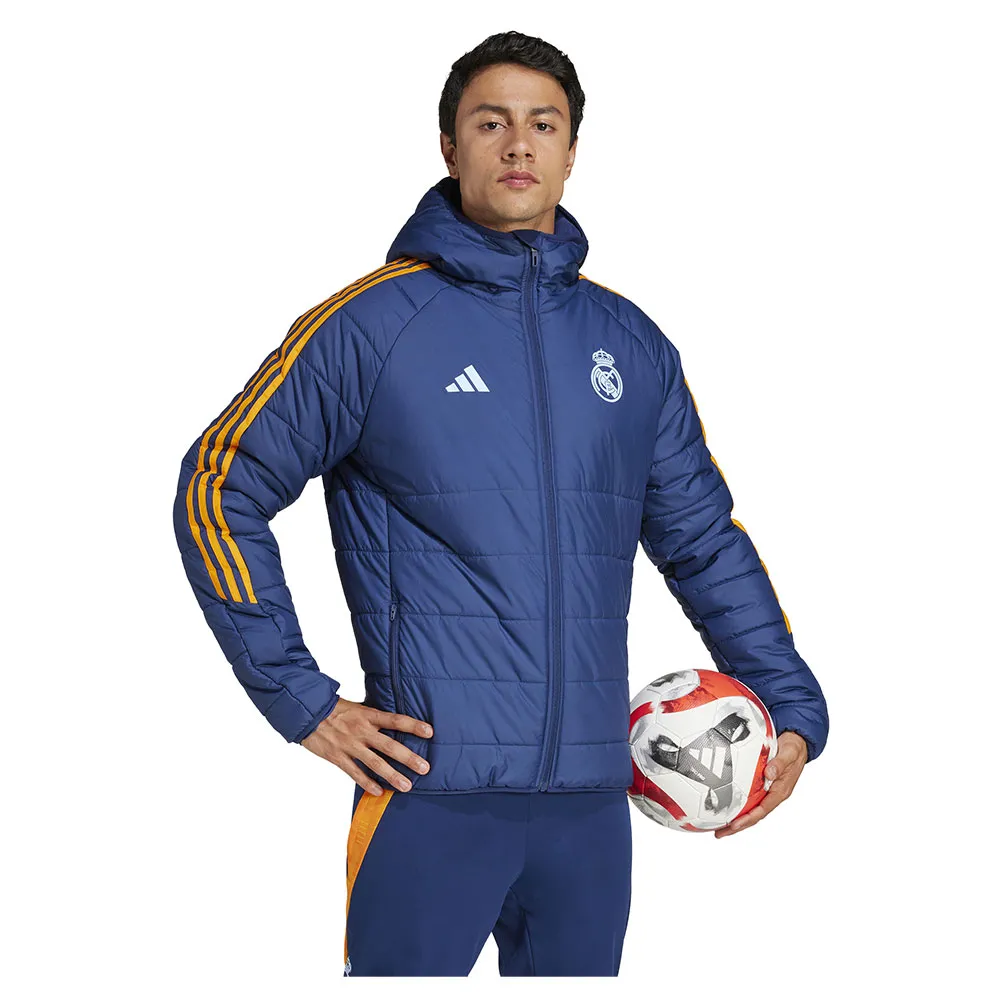 Куртка adidas Real Madrid Tiro 24 Club Winter, синий 
Куртка adidas Real Madrid Tiro 24 Club Winter, синий