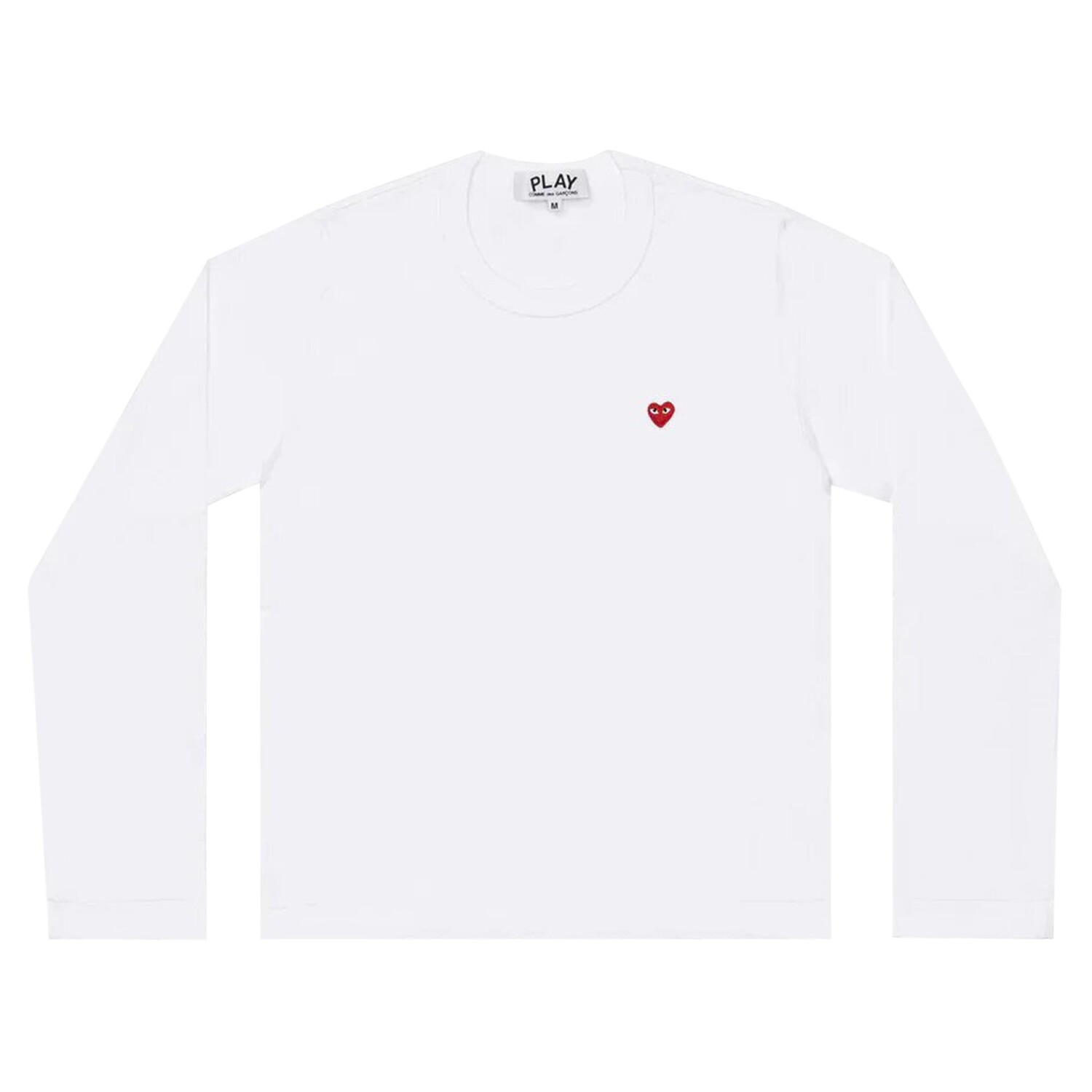Футболка с длинными рукавами Comme des Garçons PLAY Small Heart, цвет Белый
Футболка с длинными рукавами Comme des Garçons PLAY Small Heart, цвет Белый