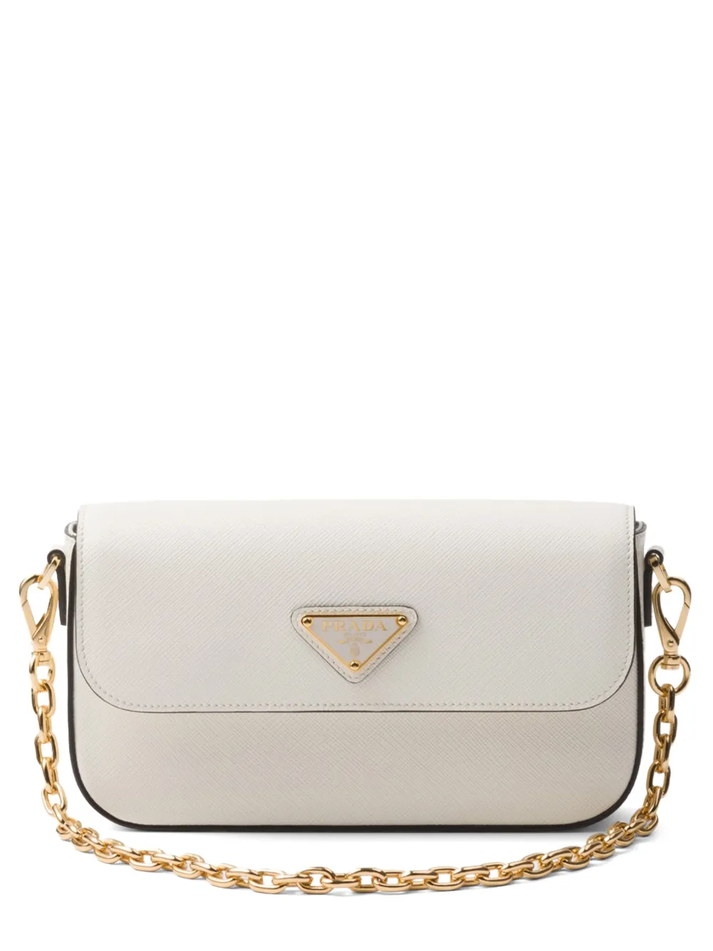 Сумка на плечо Emblème Prada, белый
Сумка на плечо Emblème Prada, белый