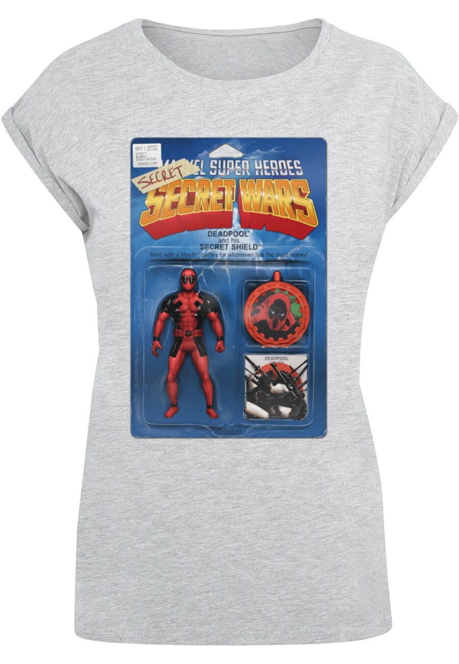 Рубашка ABSOLUTE CULT Deadpool - Secret Wars Action Figure, светло-серый
Рубашка ABSOLUTE CULT Deadpool - Secret Wars Action Figure, светло-серый