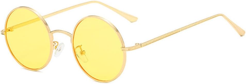 Классические мужские круглые солнцезащитные очки LVTFCO для мужчин и женщин, металлическая оправа, защита от ультрафиолета UV400, модные очки для мужчин и женщин, Gold-yellow
Классические мужские круглые солнцезащитные очки LVTFCO для мужчин и женщин, металлическая оправа, защита от ультрафиолета UV400, модные очки для мужчин и женщин, Gold-yellow