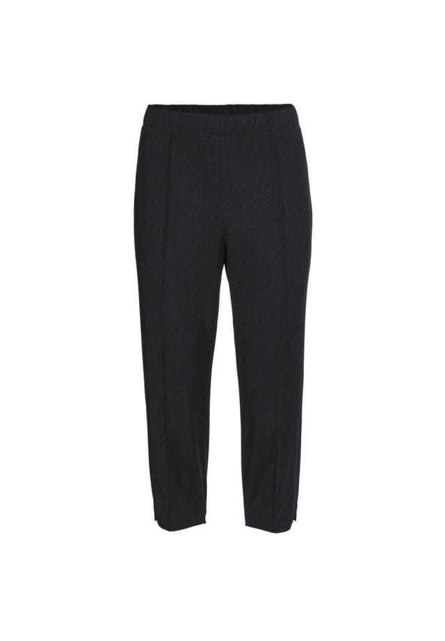 Короткий размер: удобные брюки с рубчиком 7/8 Goldner, черный
Короткий размер: удобные брюки с рубчиком 7/8 Goldner, черный