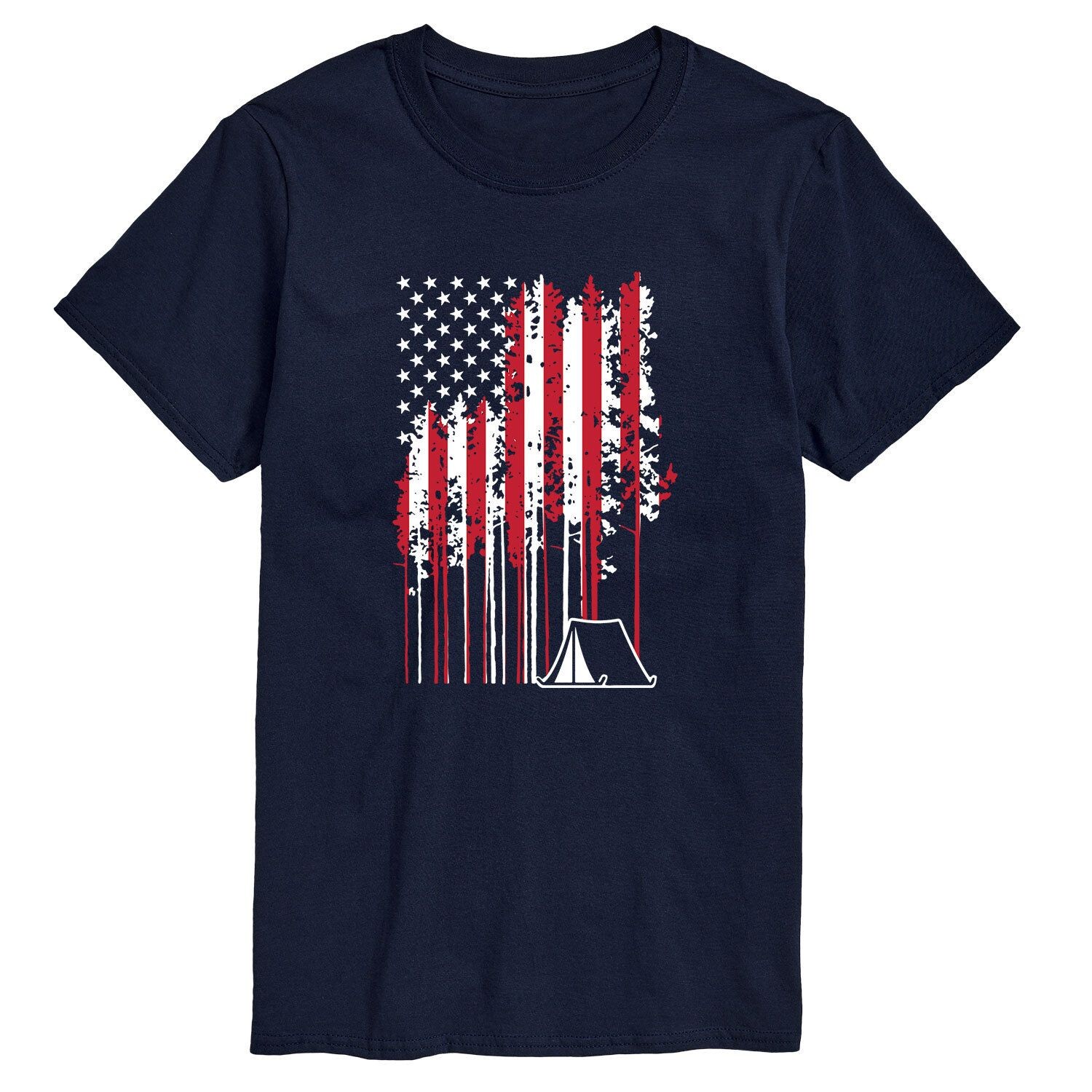 Мужская футболка Camp Pines с американским флагом Licensed Character
Мужская футболка Camp Pines с американским флагом Licensed Character