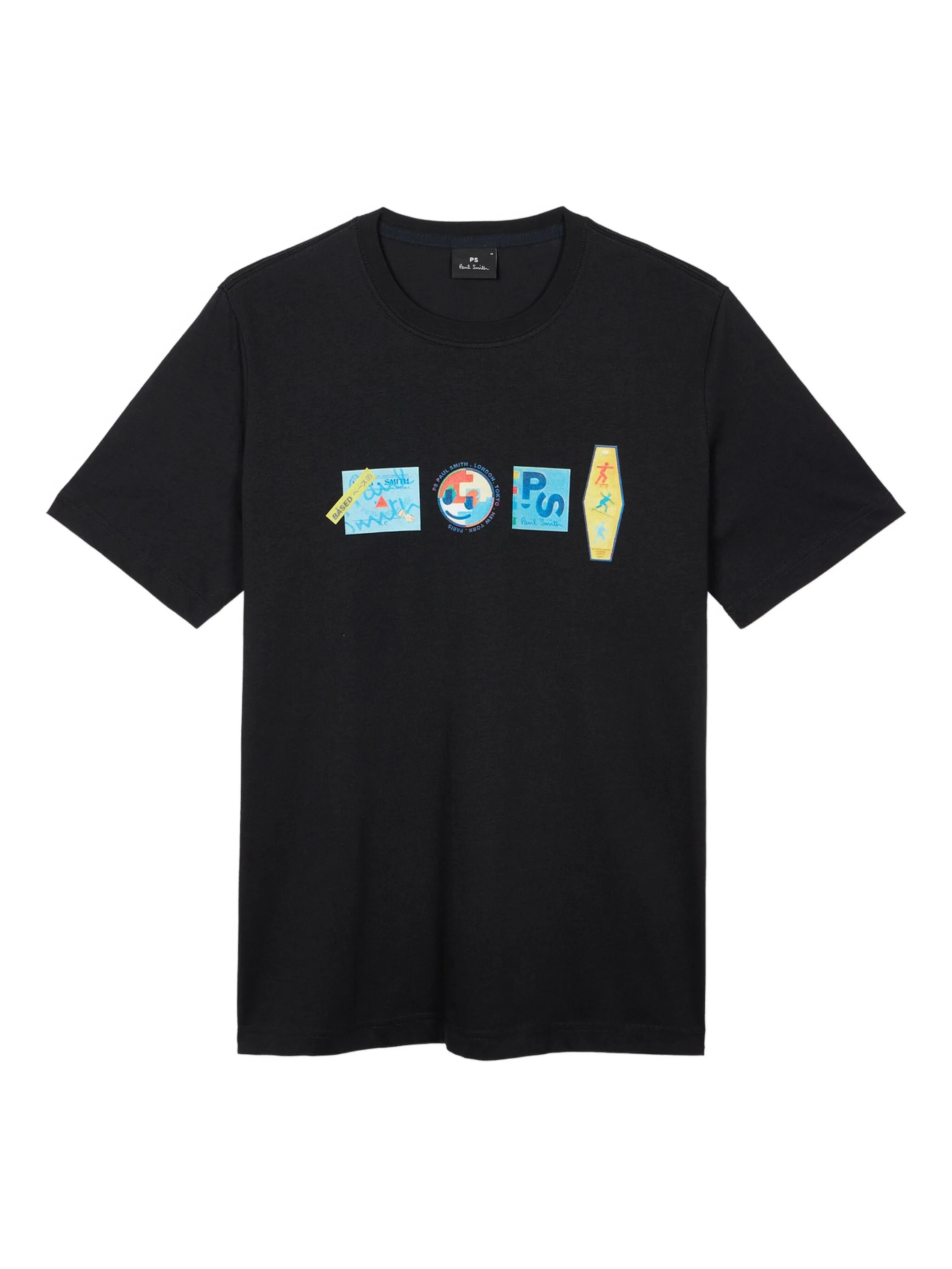 Футболка с графичным принтом Ps Paul Smith, черный
Футболка с графичным принтом Ps Paul Smith, черный