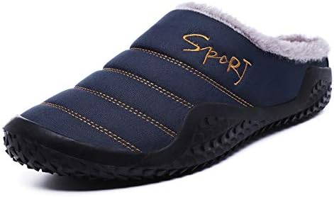 Тапочки Tongzone для мужчин, водоотталкивающие, в стиле мокасин, домашние мужские тапочки с плюшевой подкладкой, противоскользящие, для носки дома и на улице, с легким надеванием, синий
Тапочки Tongzone для мужчин, водоотталкивающие, в стиле мокасин, домашние мужские тапочки с плюшевой подкладкой, противоскользящие, для носки дома и на улице, с легким надеванием, синий
