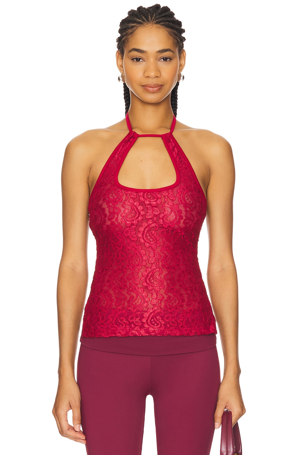 Кисс кисс топ на завязках Amelie Teje, red
Кисс кисс топ на завязках Amelie Teje, red