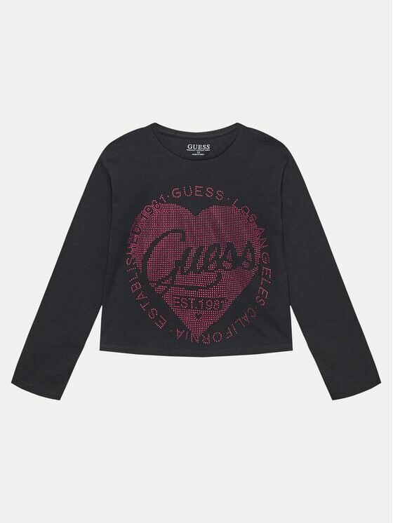 Футболка Guess, черный 
Футболка Guess, черный