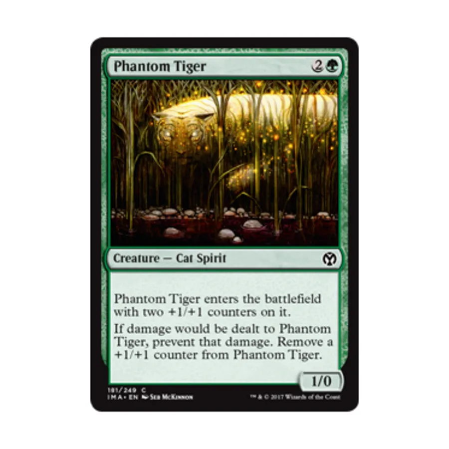 CCG Призрачный тигр (C) (фольга), MTG - Iconic Masters
CCG Призрачный тигр (C) (фольга), MTG - Iconic Masters