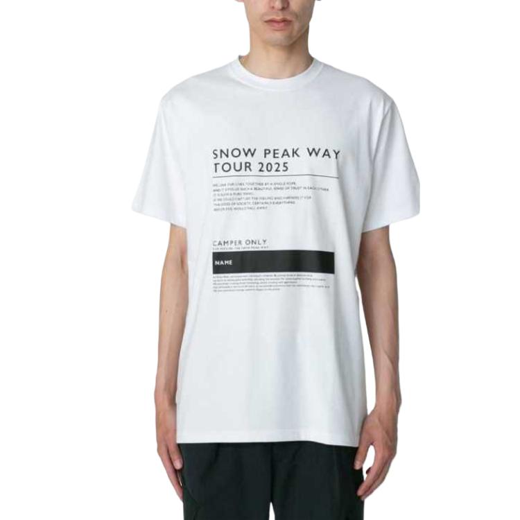 Футболка унисекс Snow Peak, белый
Футболка унисекс Snow Peak, белый