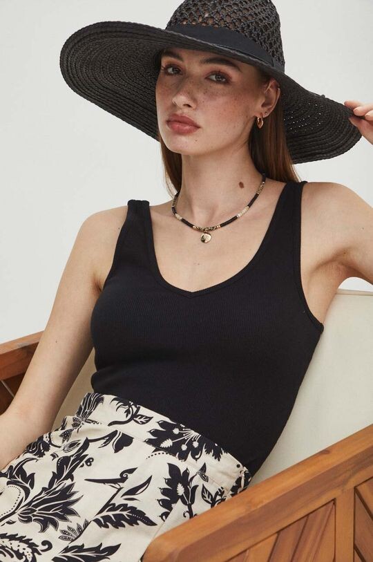 Хлопковый топ Medicine, черный
Хлопковый топ Medicine, черный