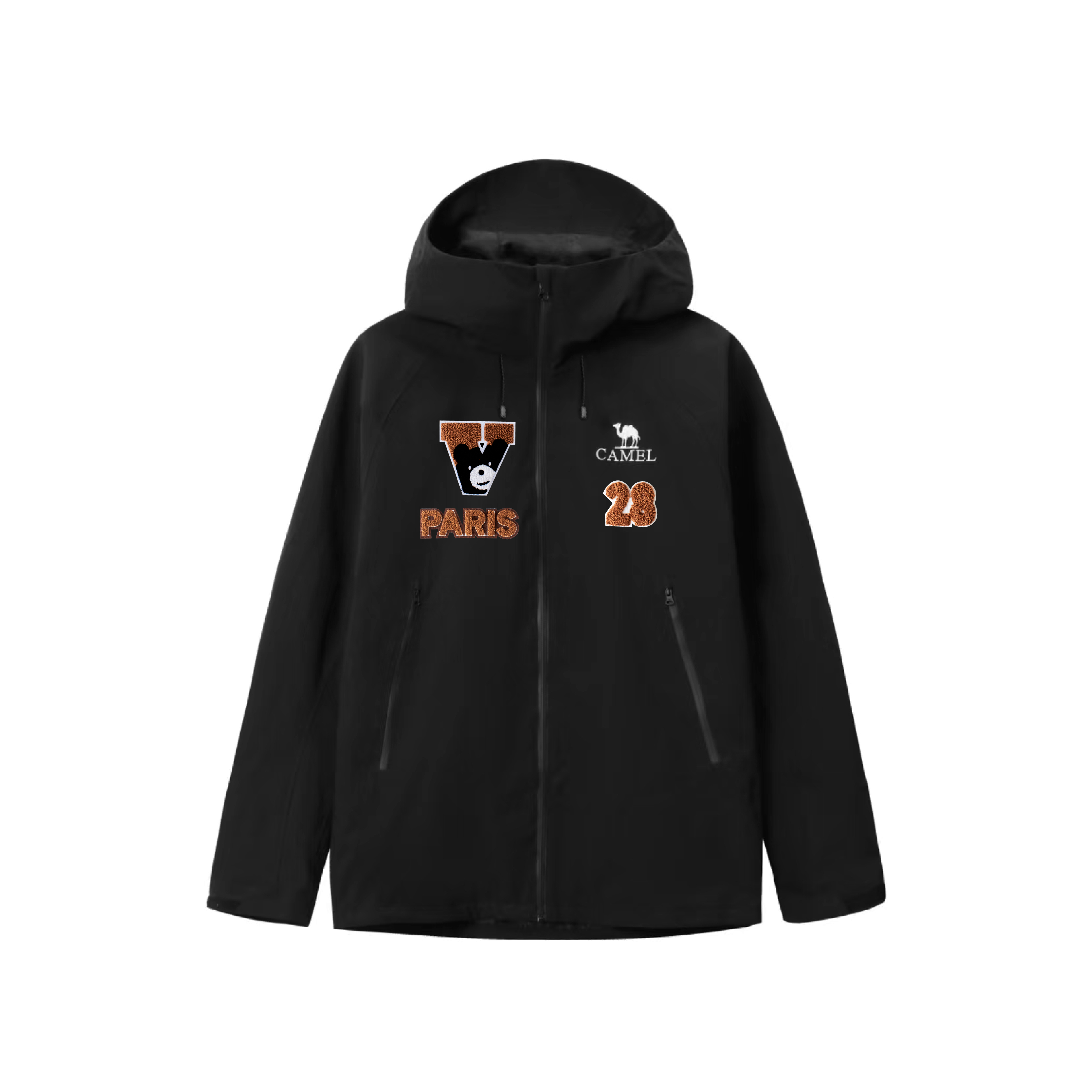 CAMEL Ветровка All weather Waterproof And Windproof Unisex Phantom Black
CAMEL Ветровка All weather Waterproof And Windproof Unisex Phantom Black