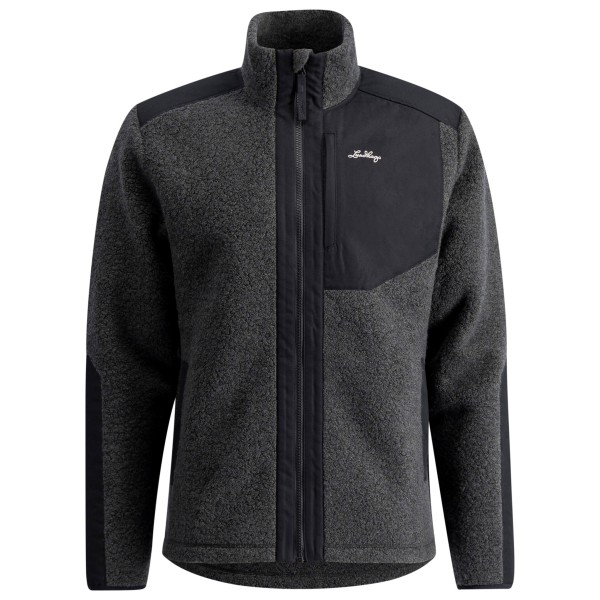 Флисовая куртка Saruk из шерсти с ворсом и молнией средней длины Lundhags, черный 
Флисовая куртка Saruk из шерсти с ворсом и молнией средней длины Lundhags, черный