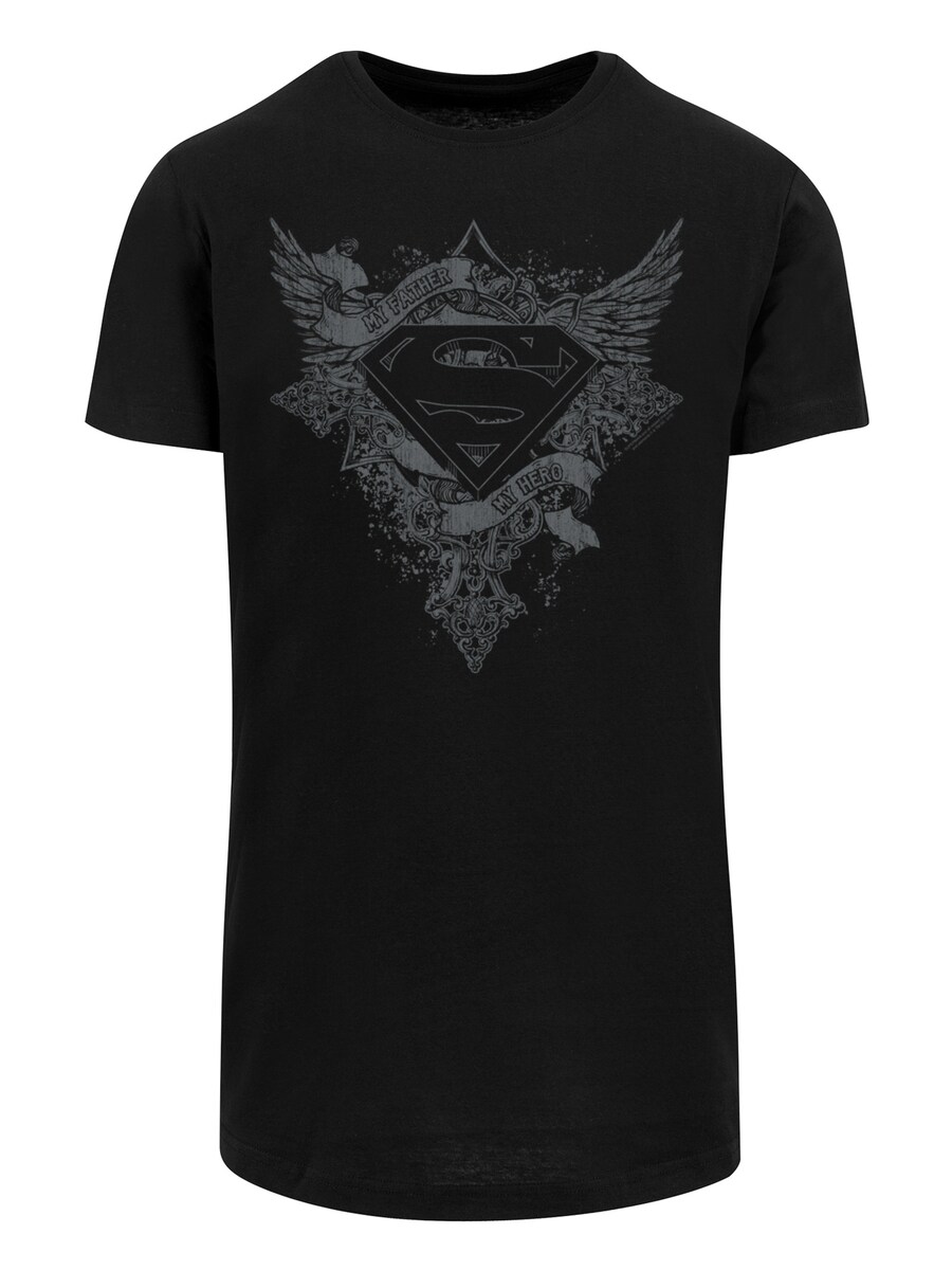 Рубашка F4NT4STIC DC Comics Superman My Father, My Hero, черный 
Рубашка F4NT4STIC DC Comics Superman My Father, My Hero, черный