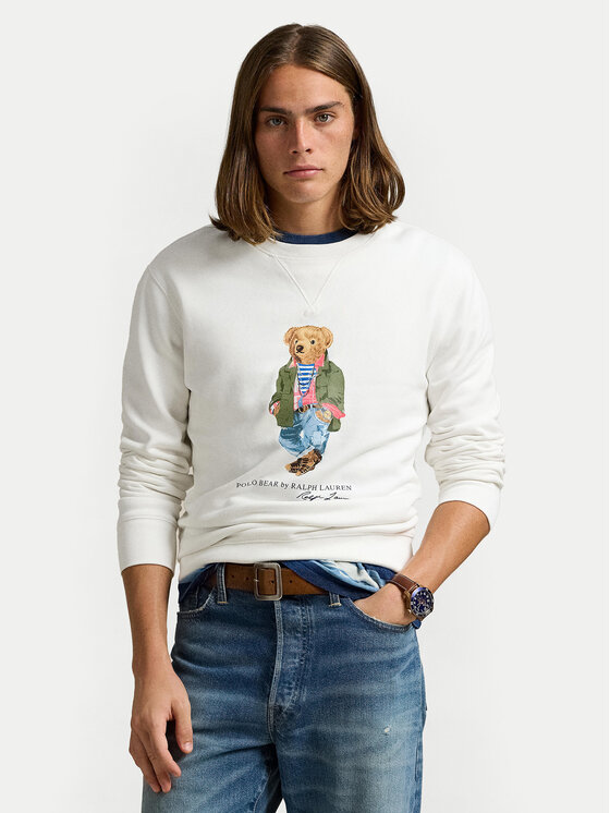 Толстовка обычного кроя 710953718004 Polo Ralph Lauren, белый 
Толстовка обычного кроя 710953718004 Polo Ralph Lauren, белый