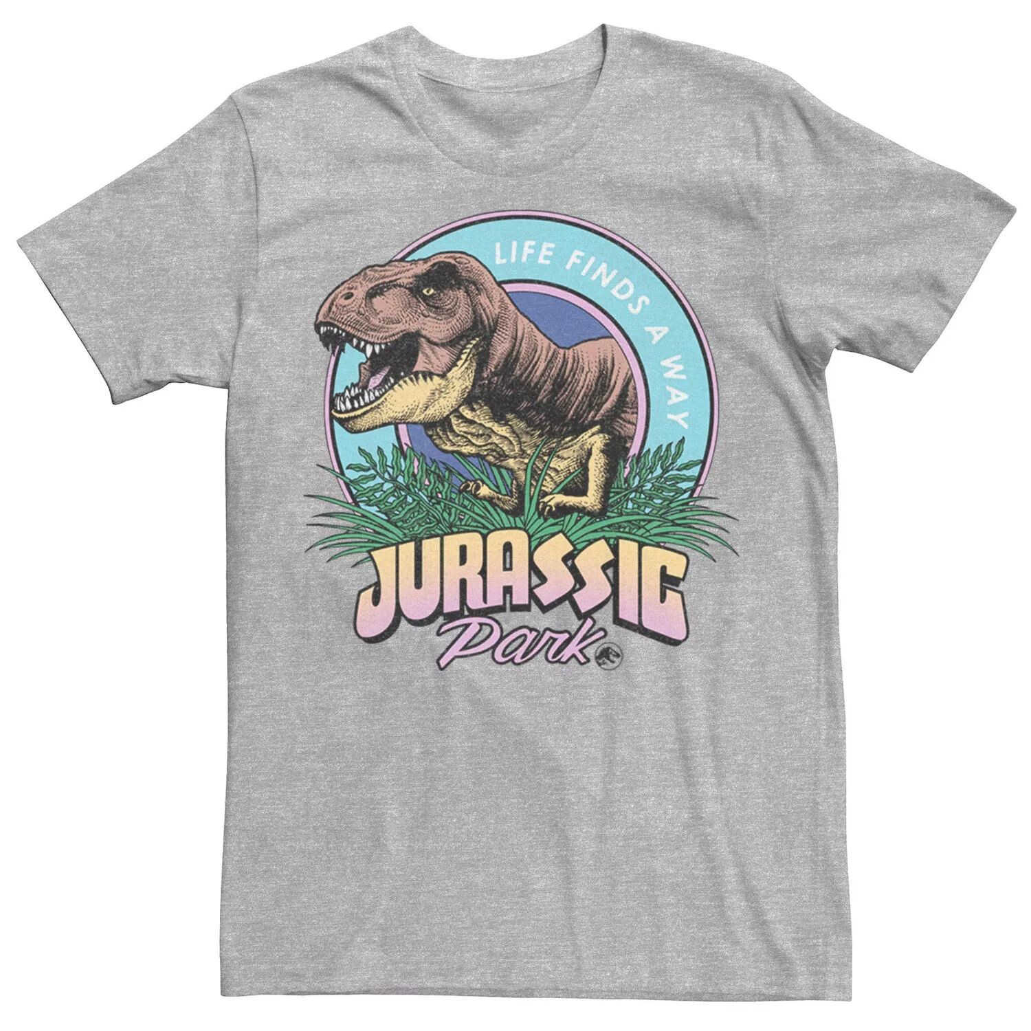 Мужская футболка Jurassic Park Life Finds A Way с ярким графическим рисунком Licensed Character
Мужская футболка Jurassic Park Life Finds A Way с ярким графическим рисунком Licensed Character