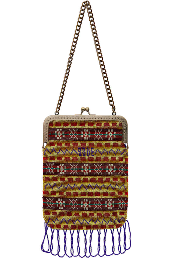 Сумка-каркас из разноцветного бисера Bracken Bode
Сумка-каркас из разноцветного бисера Bracken Bode