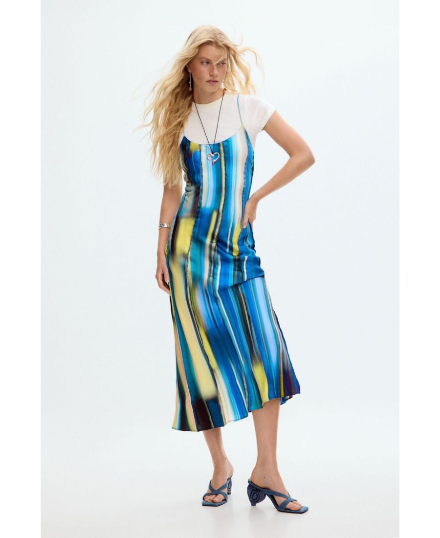 Женское комбинированное платье Desigual, Blue
Женское комбинированное платье Desigual, Blue