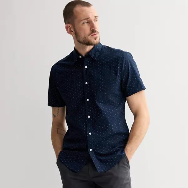 Мужская рубашка для выступлений с коротким рукавом Sonoma Goods For Life, цвет diamond jay navy
Мужская рубашка для выступлений с коротким рукавом Sonoma Goods For Life, цвет diamond jay navy