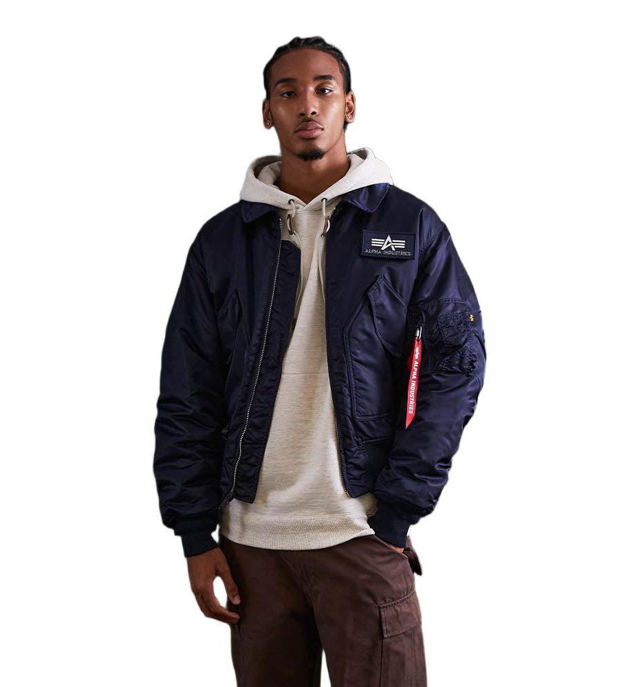 Мужская летная куртка Alpha Cwu 45/P Alpha Industries, Replica blue
Мужская летная куртка Alpha Cwu 45/P Alpha Industries, Replica blue