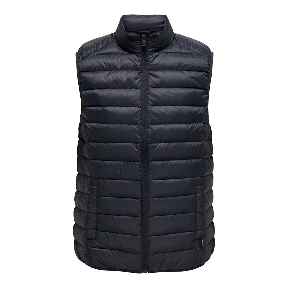 Жилет Only & Sons Gavin Light Down Vest, черный 
Жилет Only & Sons Gavin Light Down Vest, черный