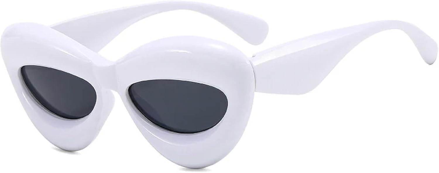 Модные, роскошные, конфетные цвета, солнцезащитные очки «кошачий глаз» для мужчин и женщин, трендовые, в стиле хип-хоп, необычные, для активного отдыха, с защитой от УФ-излучения UV400 TKKTLLT, White Gray
Модные, роскошные, конфетные цвета, солнцезащитные очки «кошачий глаз» для мужчин и женщин, трендовые, в стиле хип-хоп, необычные, для активного отдыха, с защитой от УФ-излучения UV400 TKKTLLT, White Gray