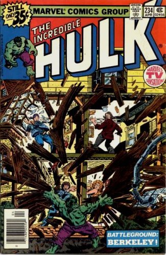 The Incredible Hulk #234 Battleground: Berkeley! (Marvel Comics)
The Incredible Hulk #234 Battleground: Berkeley! (Marvel Comics)