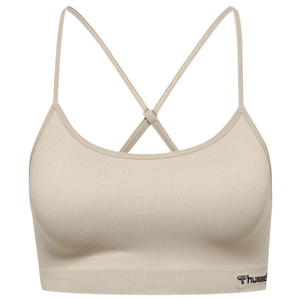 Спортивный бюстгальтер Hummel Juno Seamless, серый 
Спортивный бюстгальтер Hummel Juno Seamless, серый