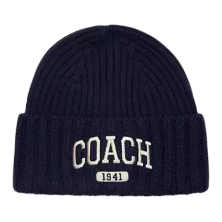 COACH Унисекс шапка из мериносовой шерсти морской синий, Marine Blue
COACH Унисекс шапка из мериносовой шерсти морской синий, Marine Blue