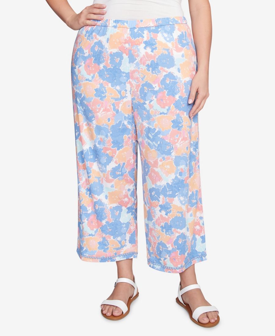 Мягкие брюки-капри больших размеров с цветочным принтом Ruby Rd, Periwinkle Multi
Мягкие брюки-капри больших размеров с цветочным принтом Ruby Rd, Periwinkle Multi