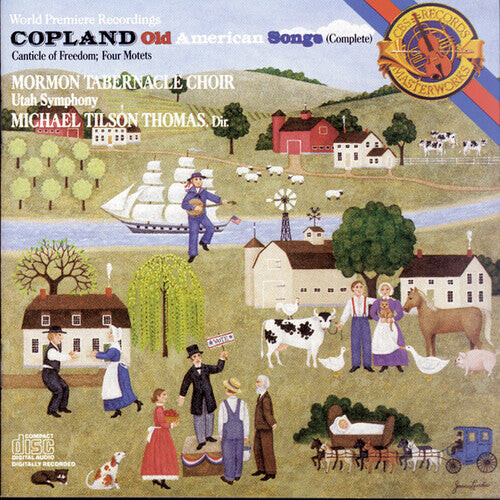 CD диск Copland / Mormon Tabernacle Choir / Utah Symphony: Old American Songs
CD диск Copland / Mormon Tabernacle Choir / Utah Symphony: Old American Songs