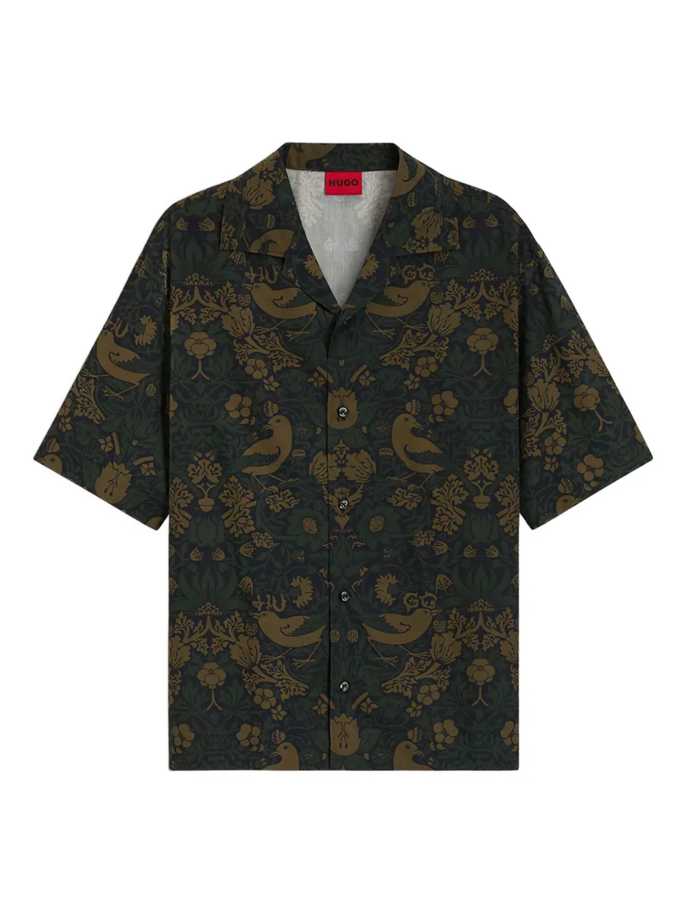 Рубашка с короткими рукавами и цветочным принтом Hugo, зеленый
Рубашка с короткими рукавами и цветочным принтом Hugo, зеленый