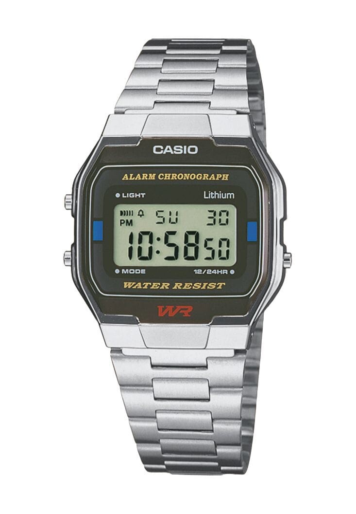 Часы цифровые А-163WA-1QES CASIO, серебро
Часы цифровые А-163WA-1QES CASIO, серебро