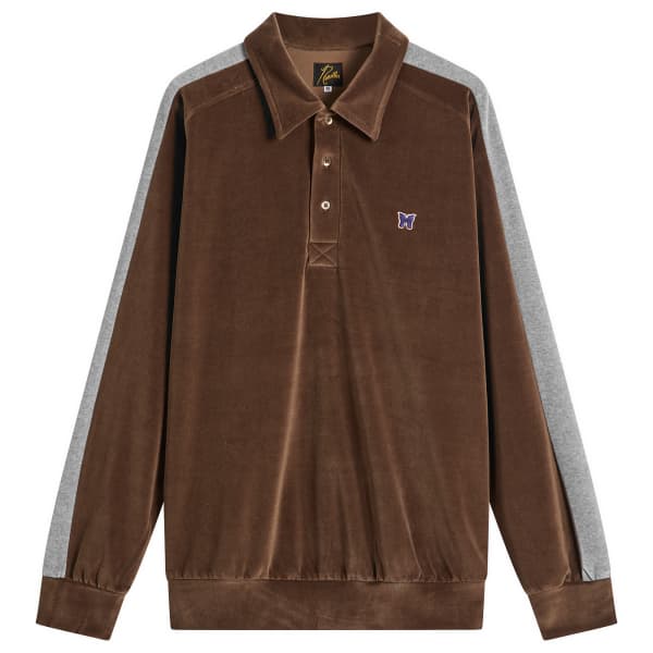 Рубашка-Пуловер с боковой линии Needles, коричневый
Рубашка-Пуловер с боковой линии Needles, коричневый