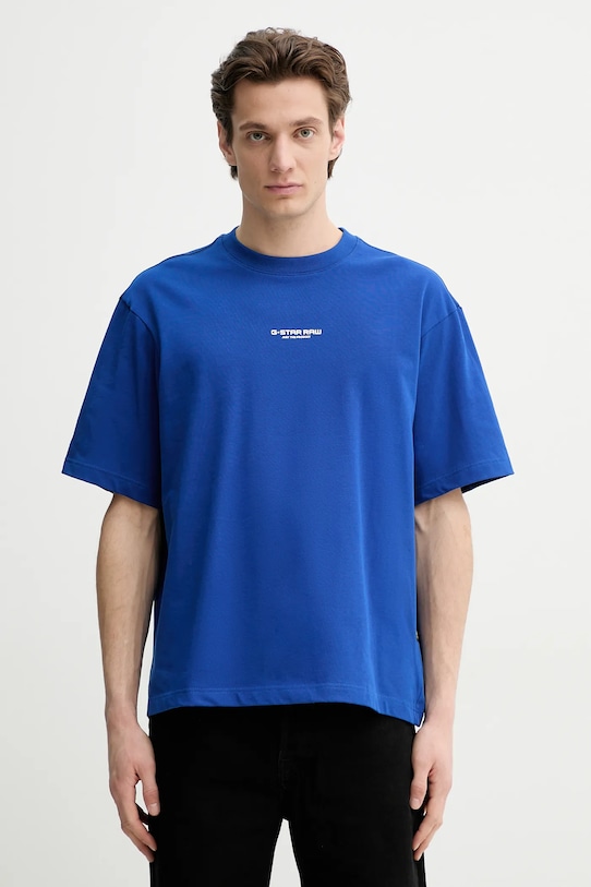 Хлопковая футболка G-Star, синий
Хлопковая футболка G-Star, синий