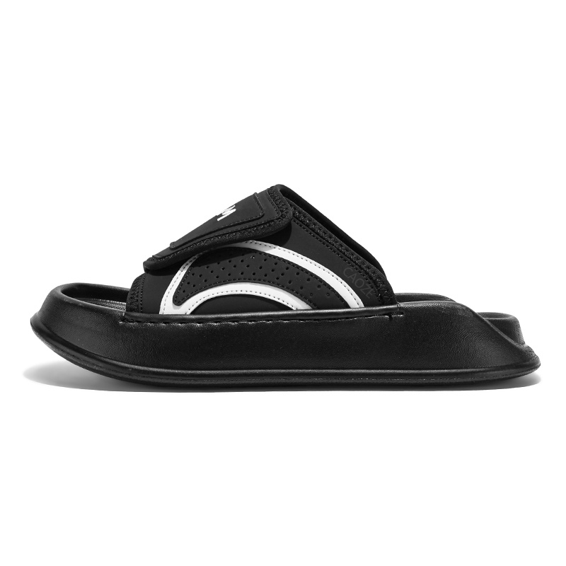 Тапочки-слайды с нескользящей отделкой, мужские Shiozawa, Black
Тапочки-слайды с нескользящей отделкой, мужские Shiozawa, Black