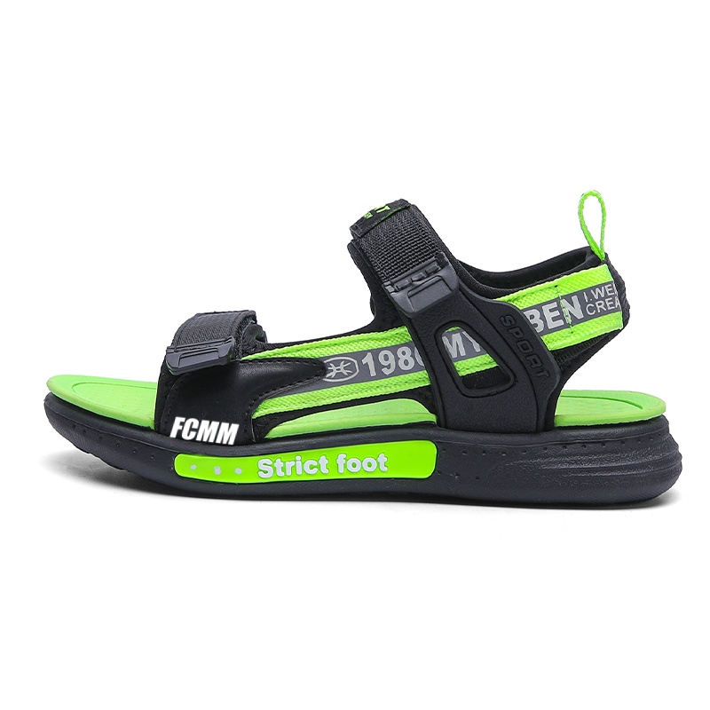 Детские сандалии с нескользящей подошвой FCMM, черный
Детские сандалии с нескользящей подошвой FCMM, черный