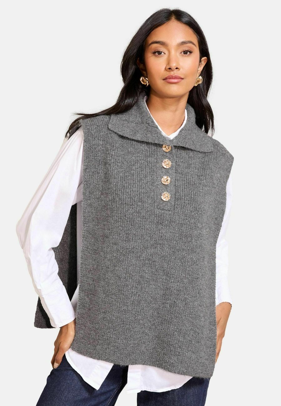 Джемпер Friends Like These TABARD VEST WITH BUTTONS , Grey
Джемпер Friends Like These TABARD VEST WITH BUTTONS , Grey