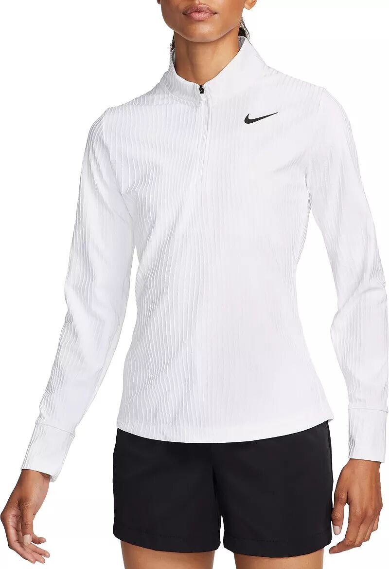 Женская футболка для гольфа с молнией ¼ и длинными рукавами Nike Dri-FIT Advantage
Женская футболка для гольфа с молнией ¼ и длинными рукавами Nike Dri-FIT Advantage