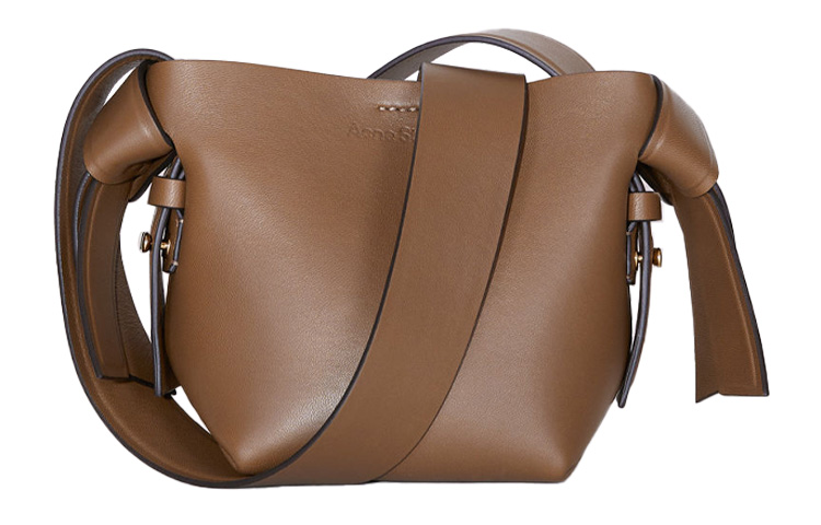 Кожаная сумка через плечо женская верблюжья Acne Studios 
Кожаная сумка через плечо женская верблюжья Acne Studios
