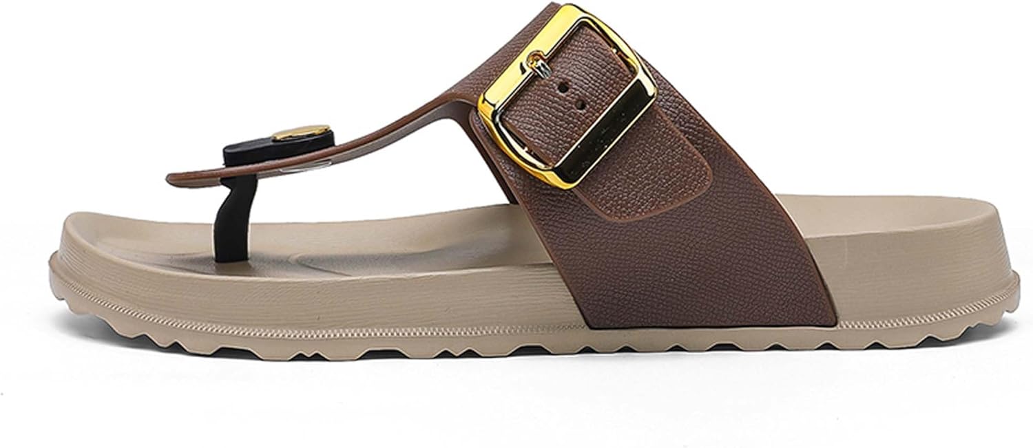 Летние шлепанцы-душ, удобные и повседневные шлепанцы, легкие пляжные сандалии Generic, Coffee
Летние шлепанцы-душ, удобные и повседневные шлепанцы, легкие пляжные сандалии Generic, Coffee